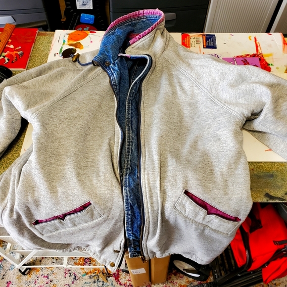 Reversable Denim Coat. - Picture 3 of 11